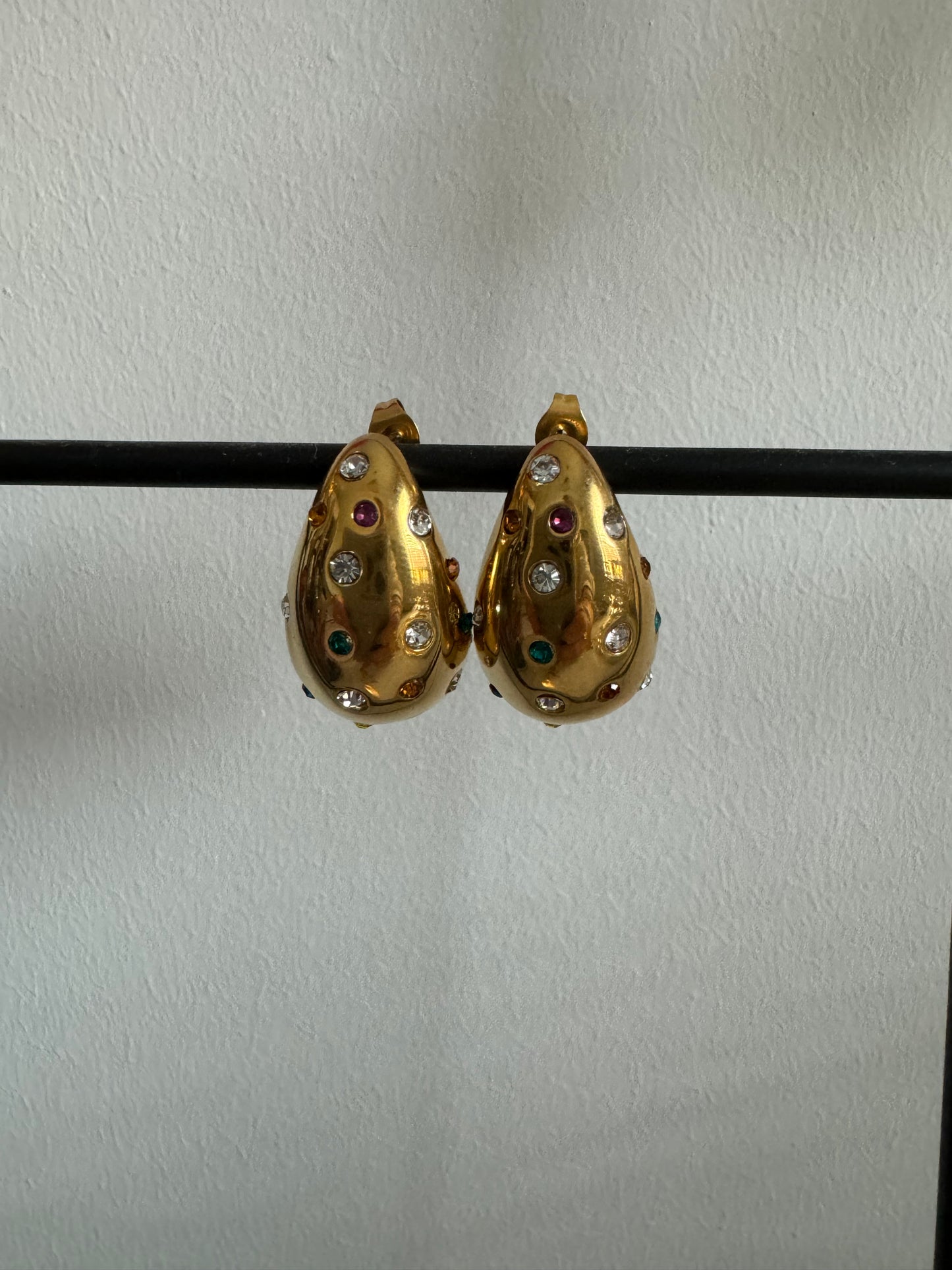 Drop oorbellen