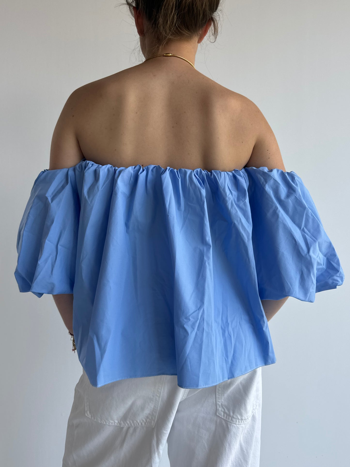 Marshmallow Top Blauw