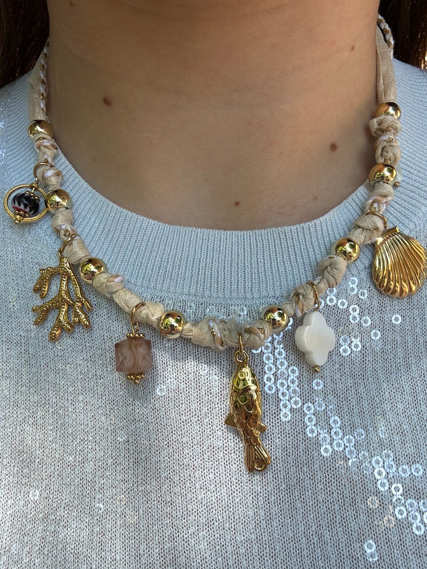 Summer fish Ketting