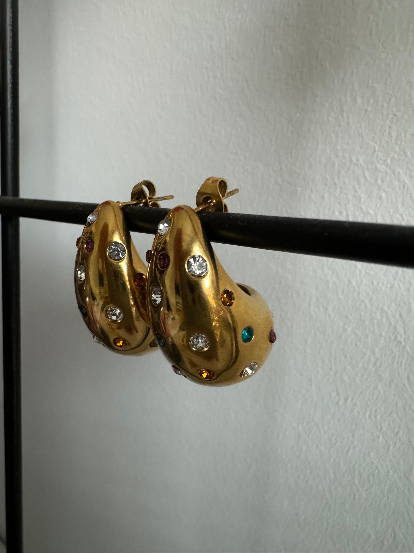 Drop oorbellen