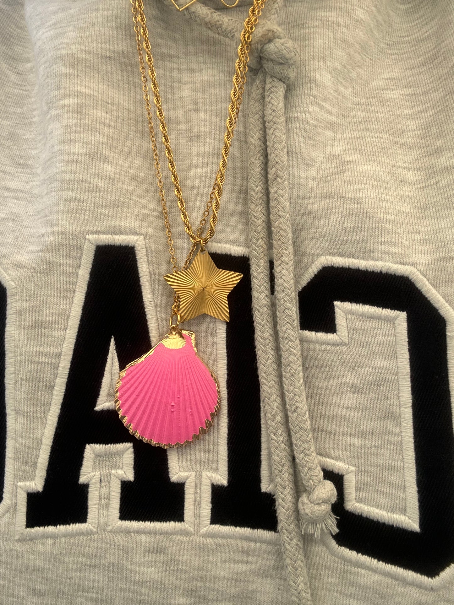 Ariël ketting roze