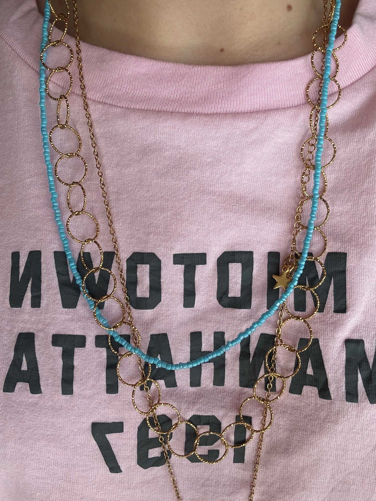 Yuki Ketting Blauw