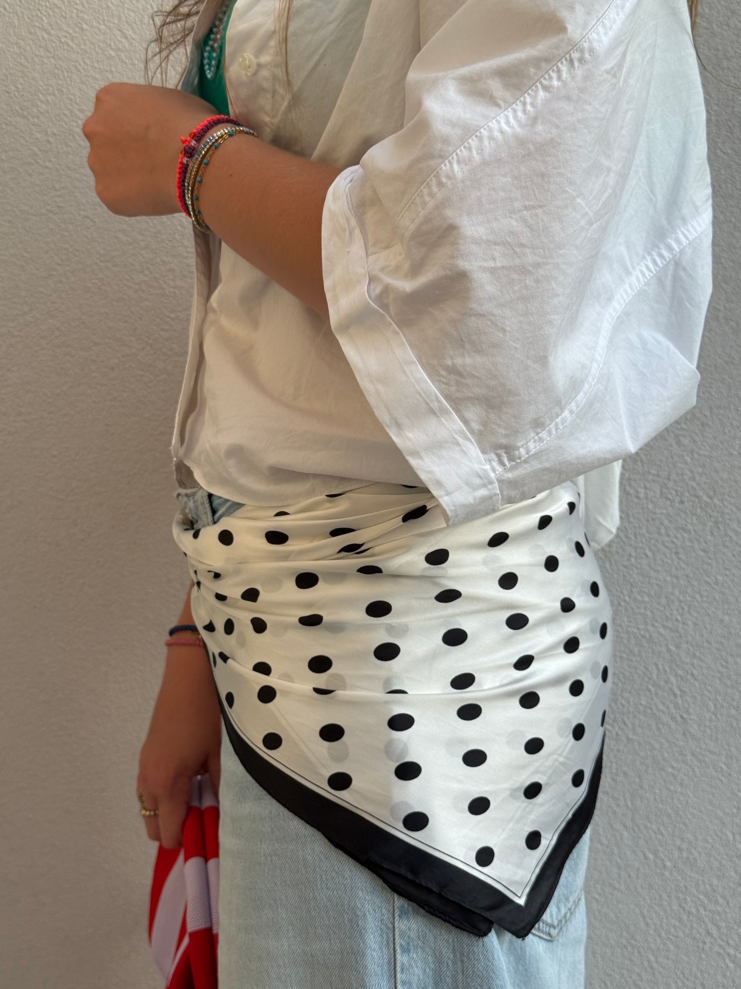 Polka Dot Sjaal