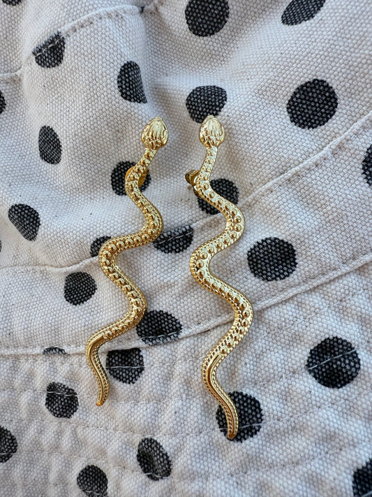 Snake Oorbellen