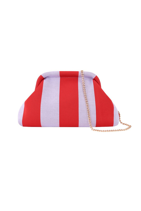 Banda Clutch Rood Lila